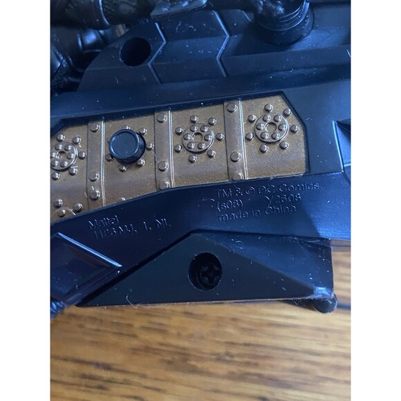 2008 Mattel DC Comics Batman Vehicle Lot Batcycle Batmobile Batjet Dark Knight - Picture 4 of 13